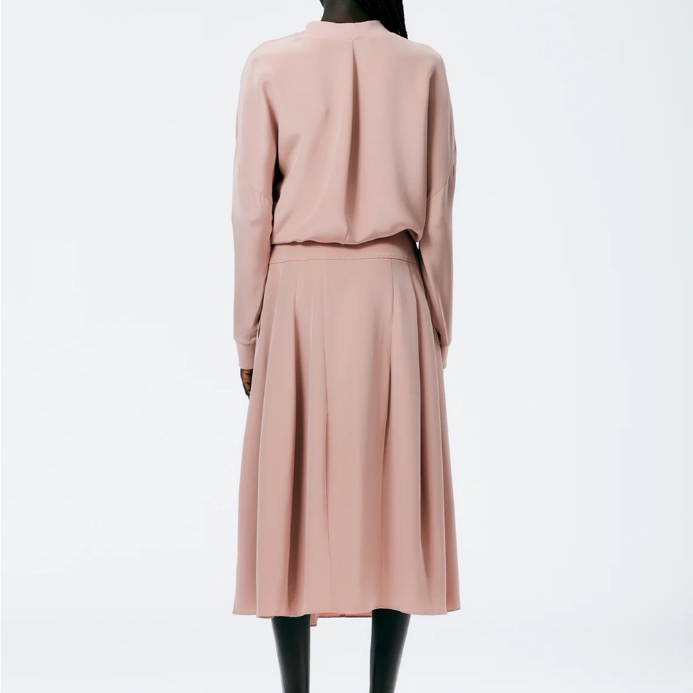 Tibi 4-Ply Silk Lantern Skirt - Picture 2 of 6